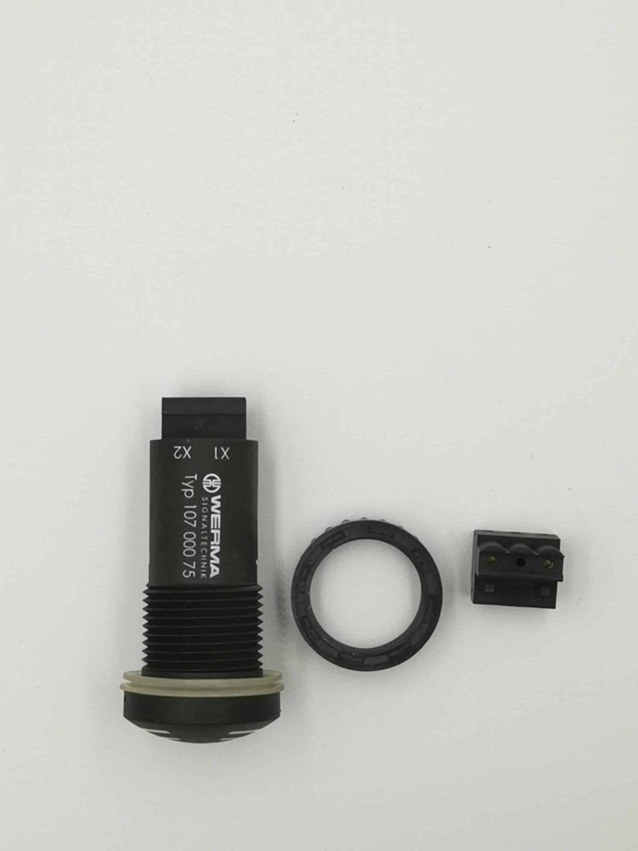 BUZZER 24VACDC. Brand WERMA (Top view)